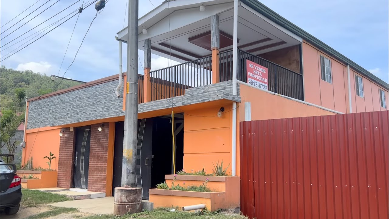 Se Vende esta Casa en el Sector de Villanueva Cortes Honduras..🇭🇳🏠