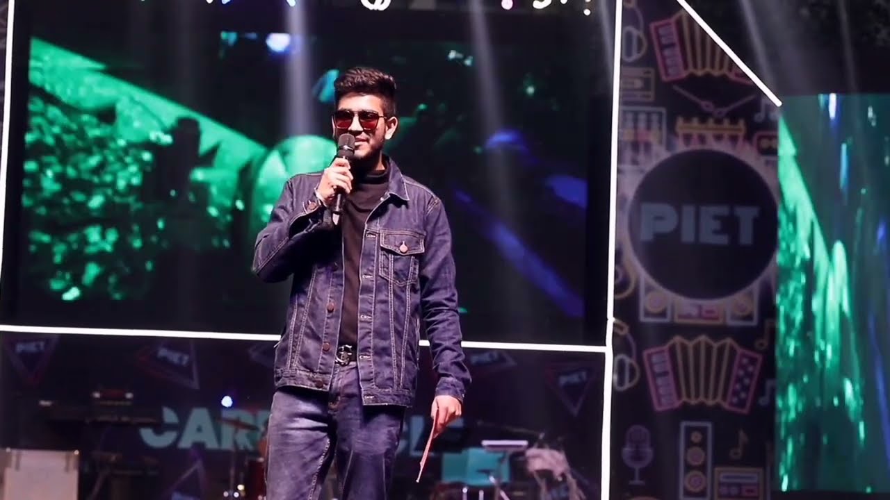 Anchoring by Robin Bhutani | Fresher college event | Piet Carbuncle College Anchoring |Robin Bhutani