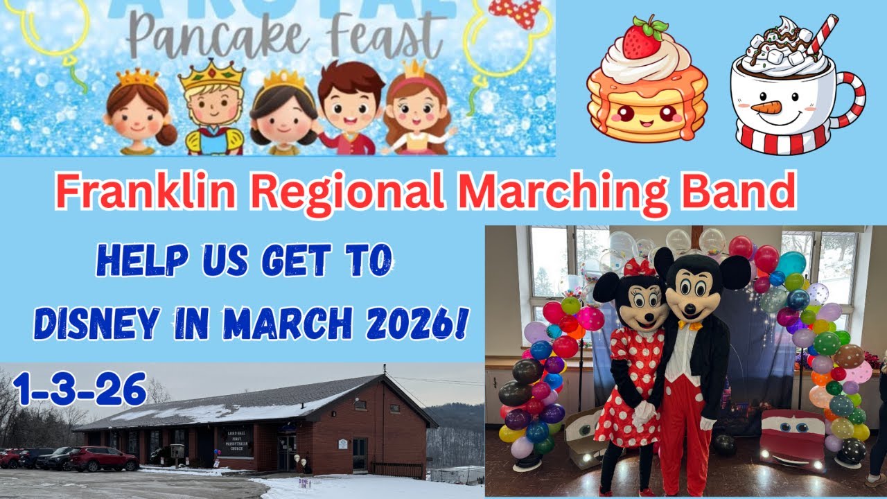 🥞 A Royal Pancake Feast! | FR Panther Marching Band Fundraiser 🏰