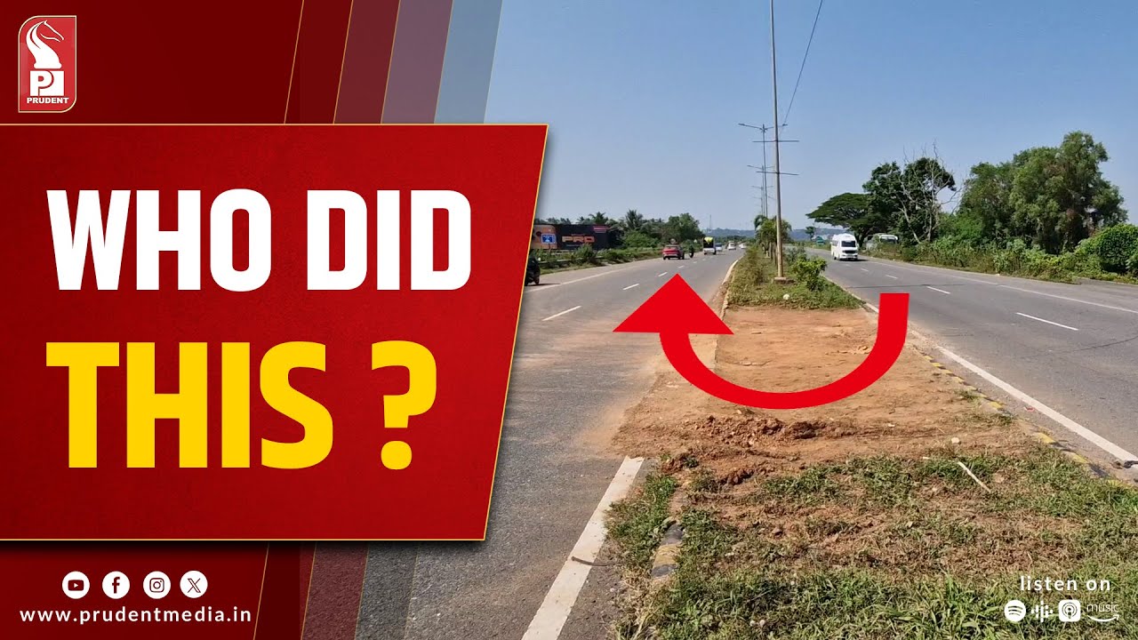 Reckless Drivers Create Unauthorised U-Turns, Endangering Lives