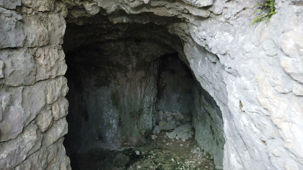 Gardasee Torbole Teil 1 - Felsstollen Dos Tenim - 1. Weltkrieg