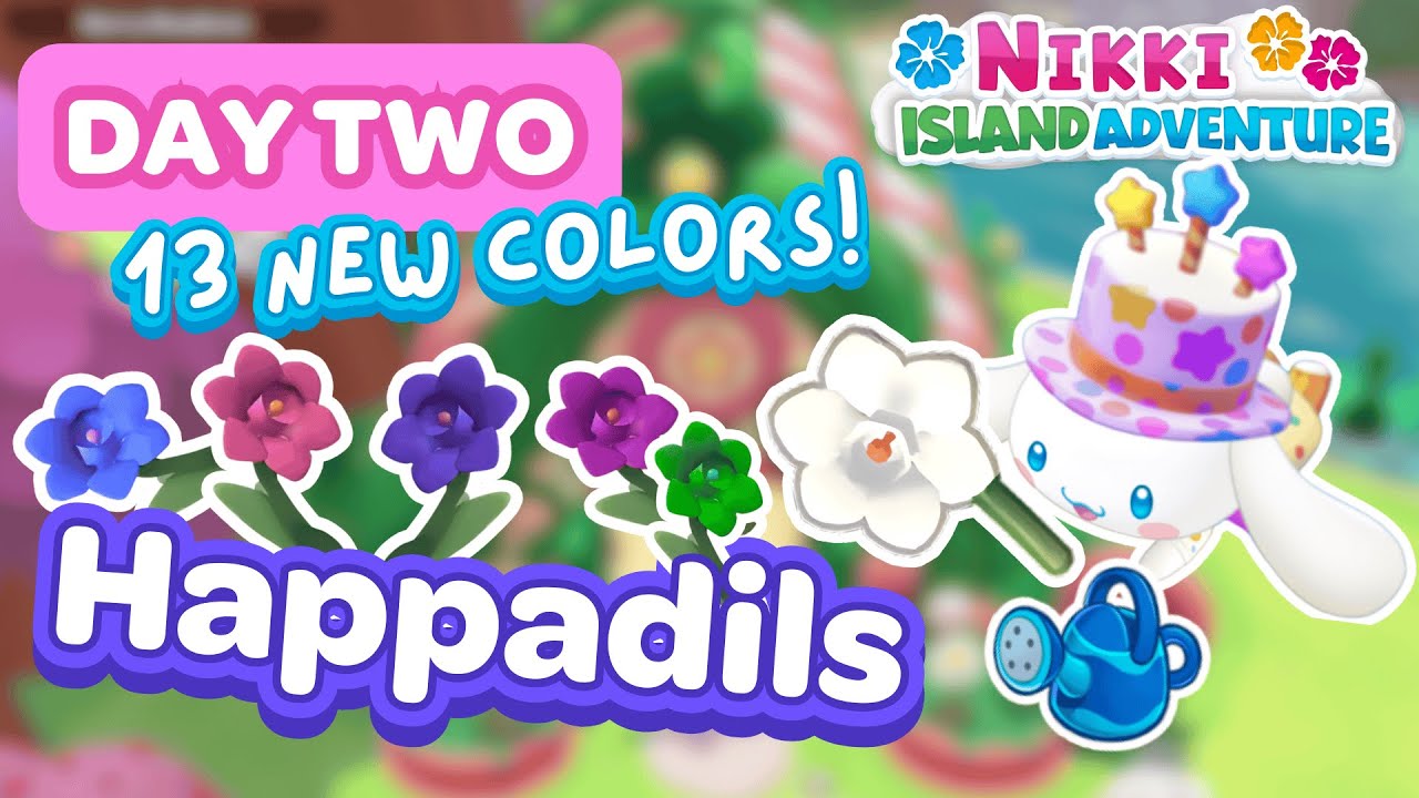 Happadil Flower Speedrun: Day 2 Progress! Can I Beat My Record? | Hello Kitty Island Adventure