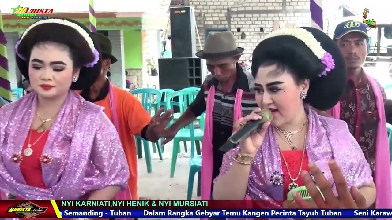 FULL TAYUB DALAM RANGKA TEMU KANGEN PENGGEMAR TAYUB TUBAN NYI KARNIATI NYI HENIK & NYI MURSIATI.