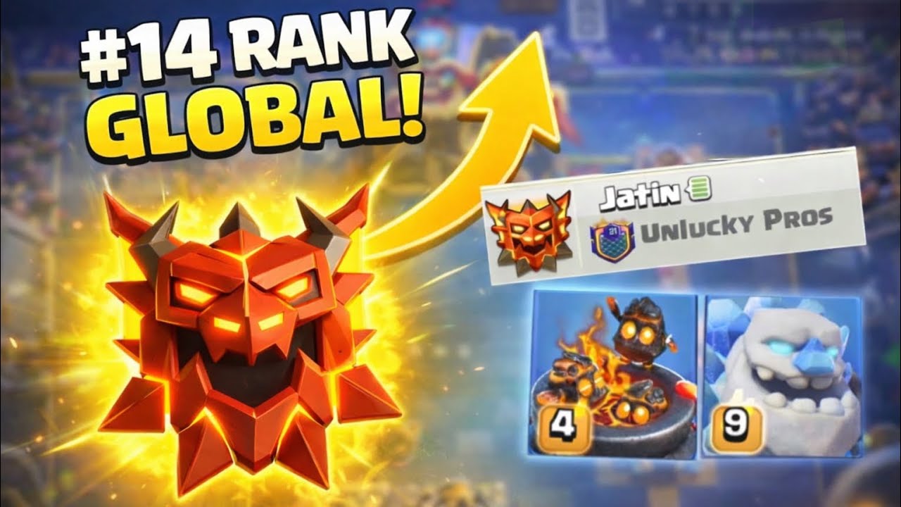 #14 GLOBAL RANK AT EOS !!  FIREBALL ICE & FURNACE ATTACK | LEGEND LEAGUE 