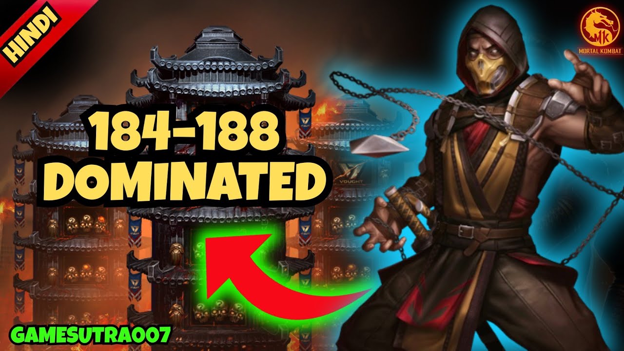 Vought Tower 184-188 Full Gameplay | Mortal Kombat Mobile