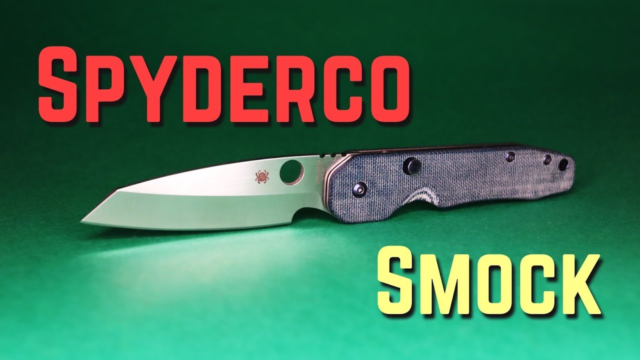 Custom G-Carta Scales For The Spyderco Smock!!! 