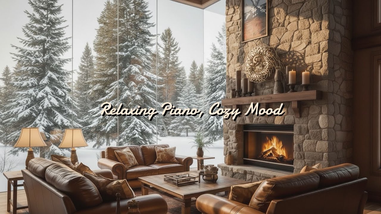 Relaxing Piano, Cozy Mood | Gentle Piano for Slow, Peaceful Moments
