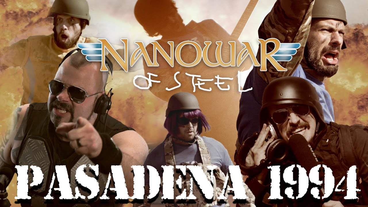 NANOWAR OF STEEL - Pasadena 1994 (feat. Joakim Brodén of Sabaton) (Offical Video) | Napalm Records