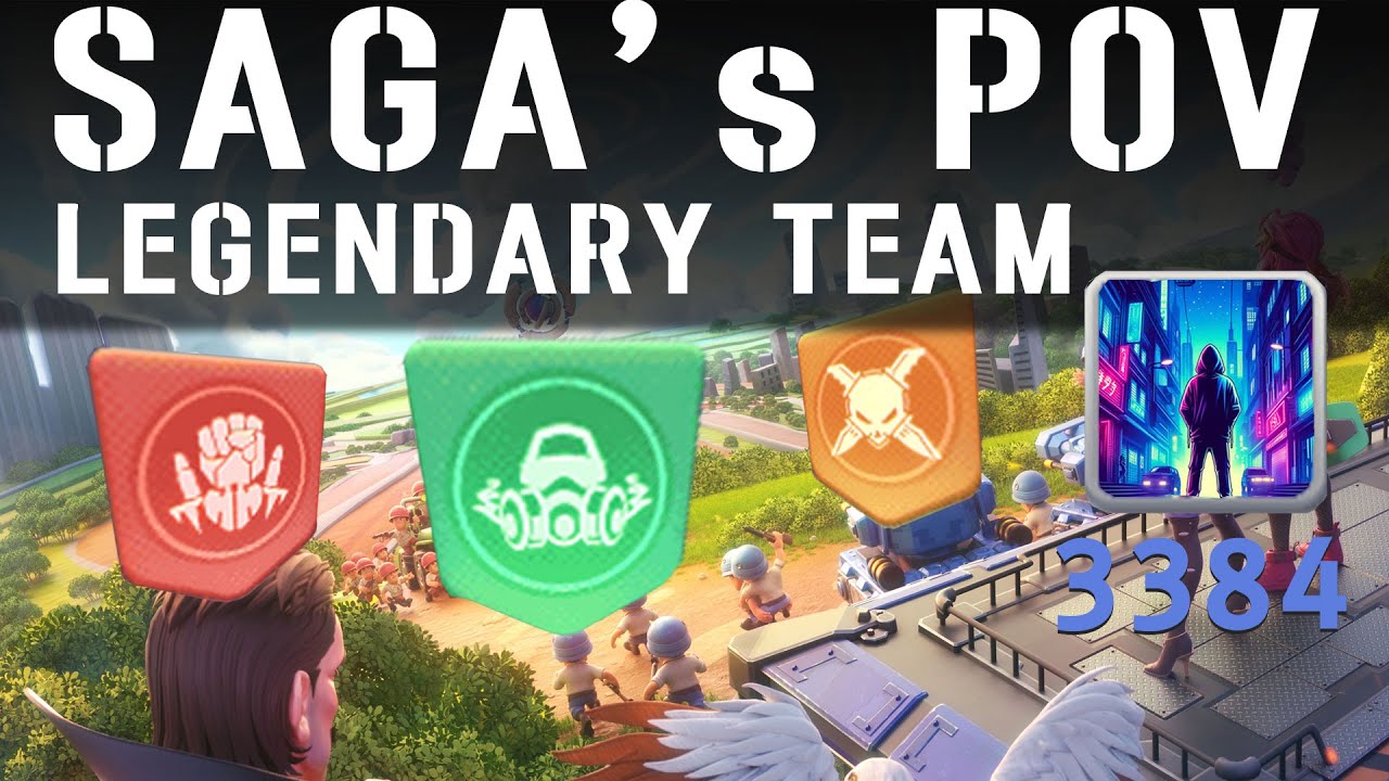 SAGA | 24.10.23 | Topwar 거인의 협곡 레전드팀 | TW Titan Canyon Legendary Team