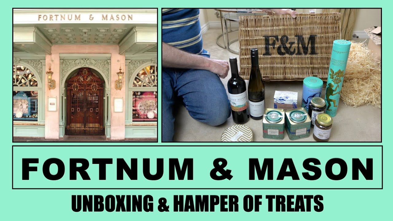 Распаковка корзины Fortnum & Mason