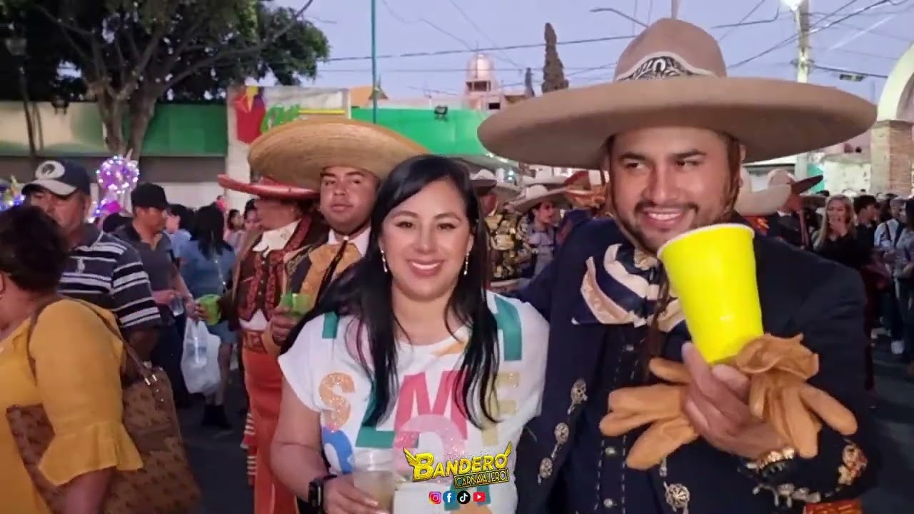 CARNAVAL DE SANTA MARIA AZTAHUACAN 2023 CHARROS DE RANCHO BANDA LA MÁXIMA DESTRUCCIÓN