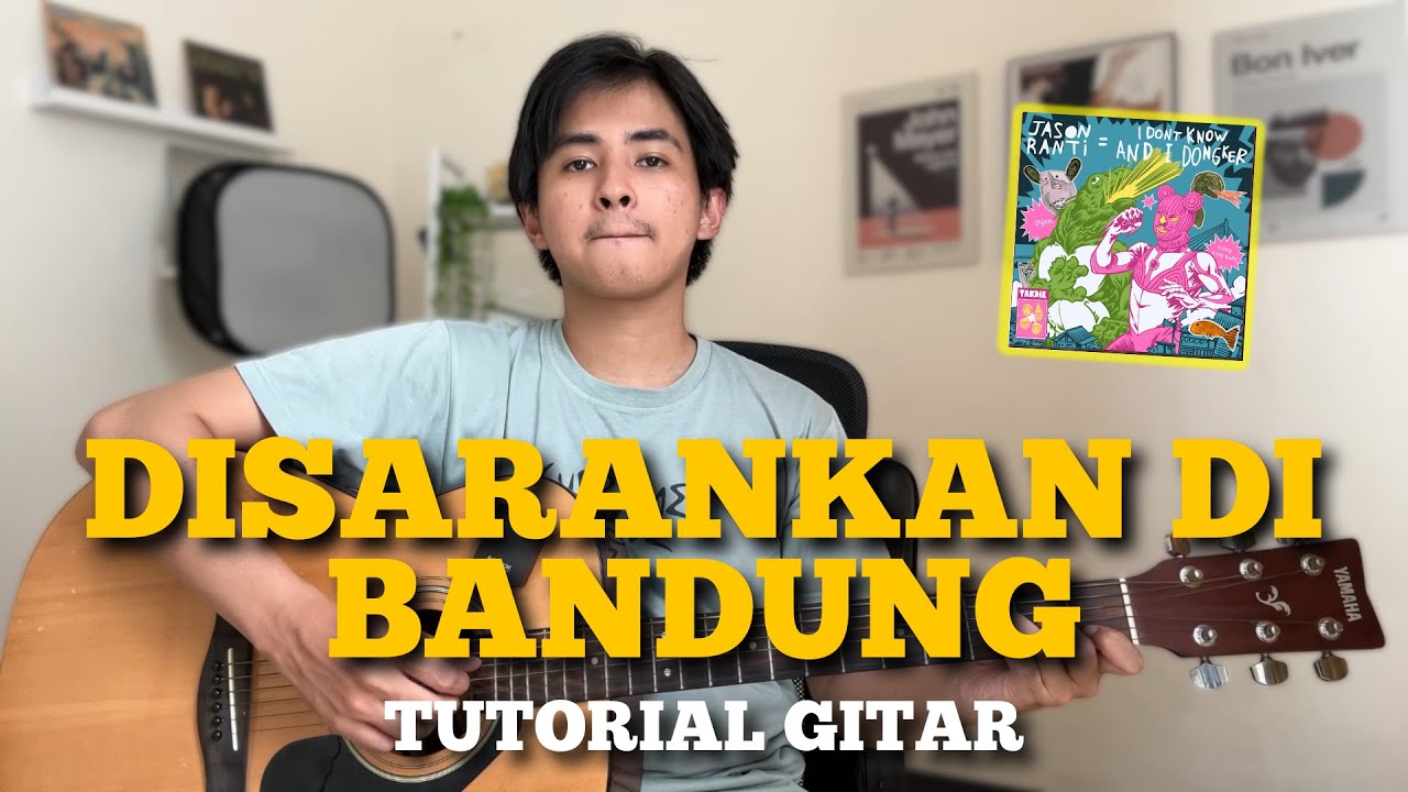 CHORD SIMPLE GAMPANG (Disarankan Di Bandung - Jason Ranti, Dongker) (Tutorial Gitar) VIRAL!
