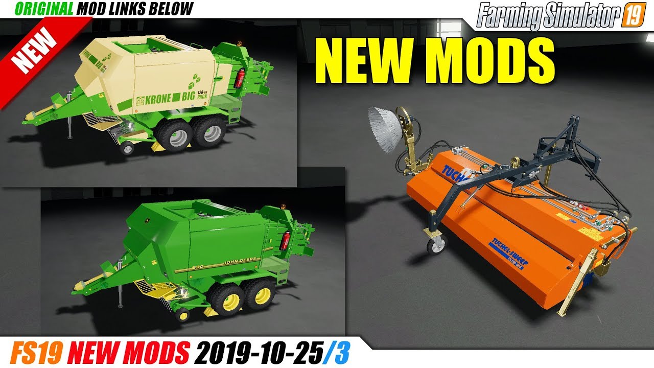 FS19 | New Mods (2019-10-25/3) - review