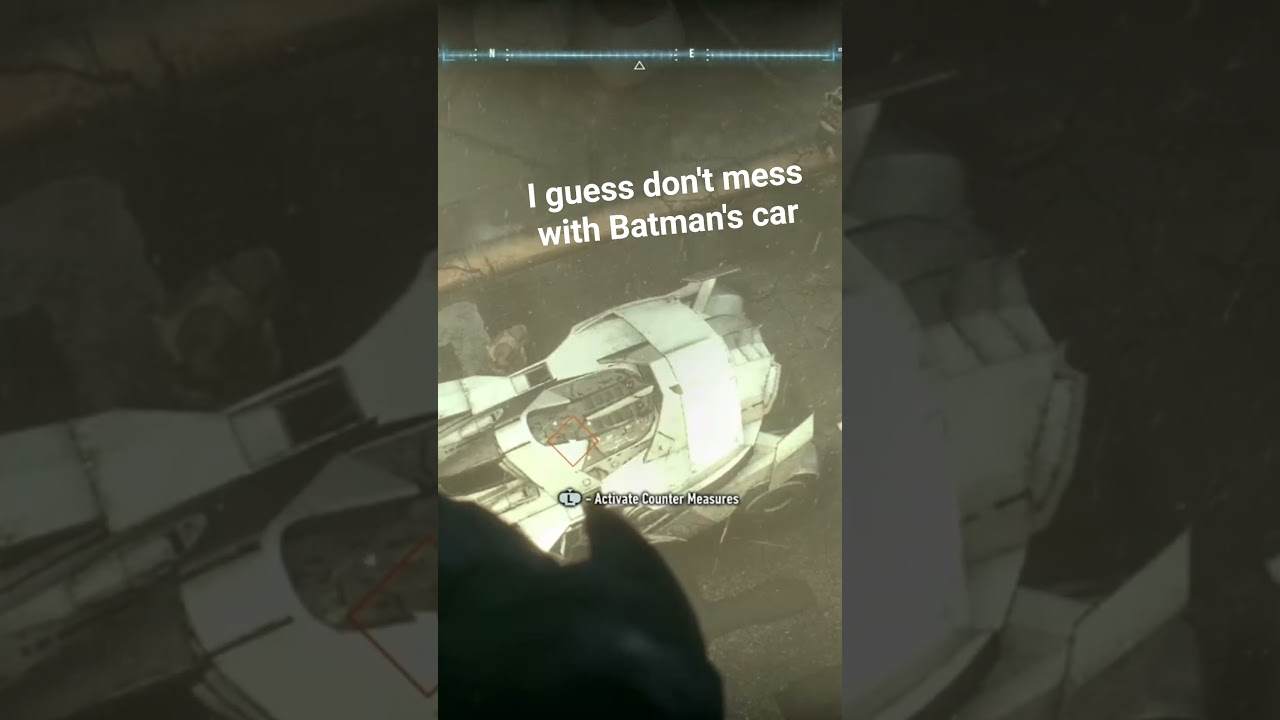 DONT MESS WHITH BATMANS CAR 