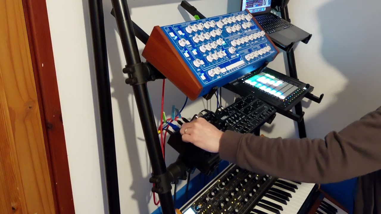 GS Music E7 through Erica Synths Zen Delay | TeknoBaby |