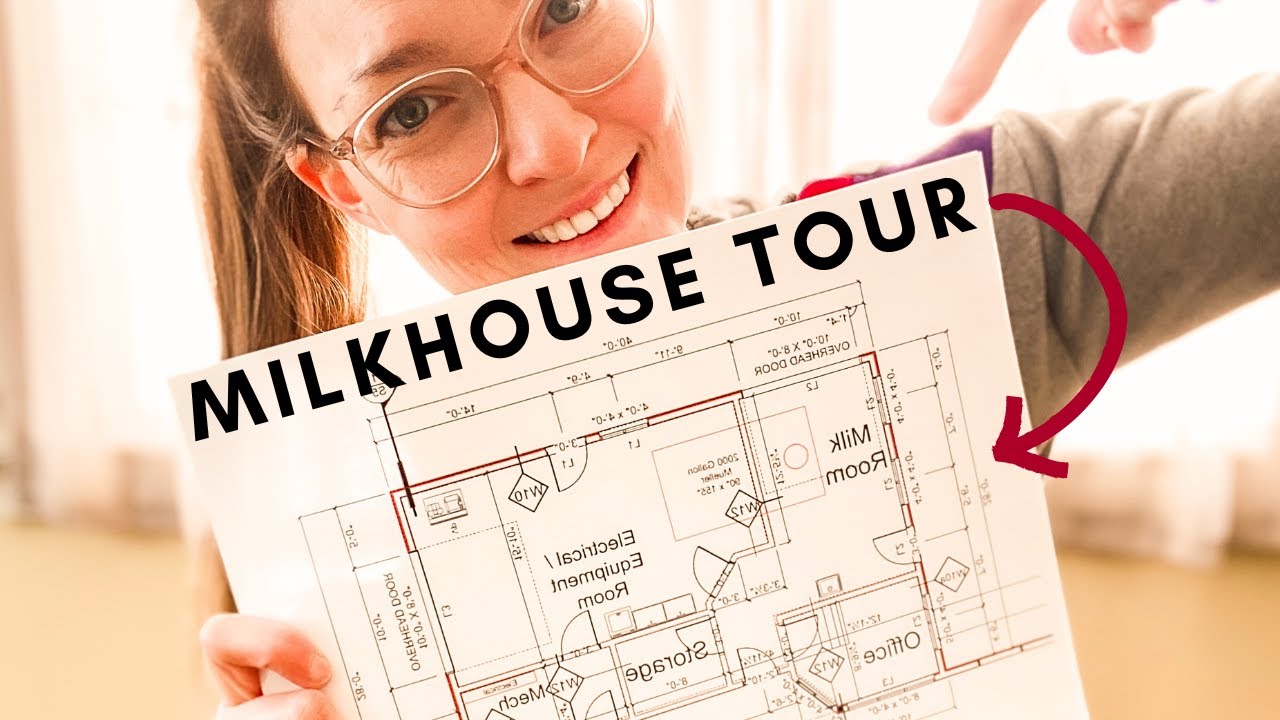 Robotic Dairy Barn Milkhouse Tour (& what we would change)