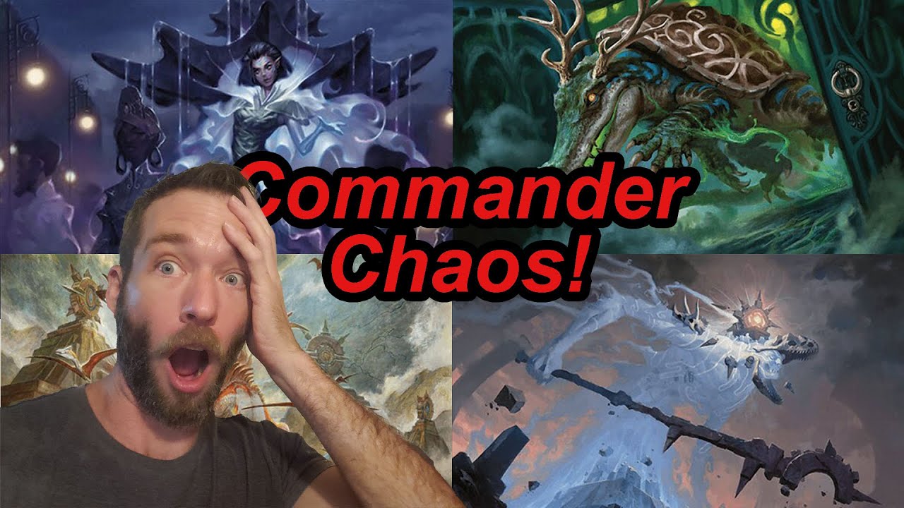 Commander Chaos Match - Huge Misplay! Ancient One vs. Gishath vs. Vannifar vs. Pride of Hull Clade