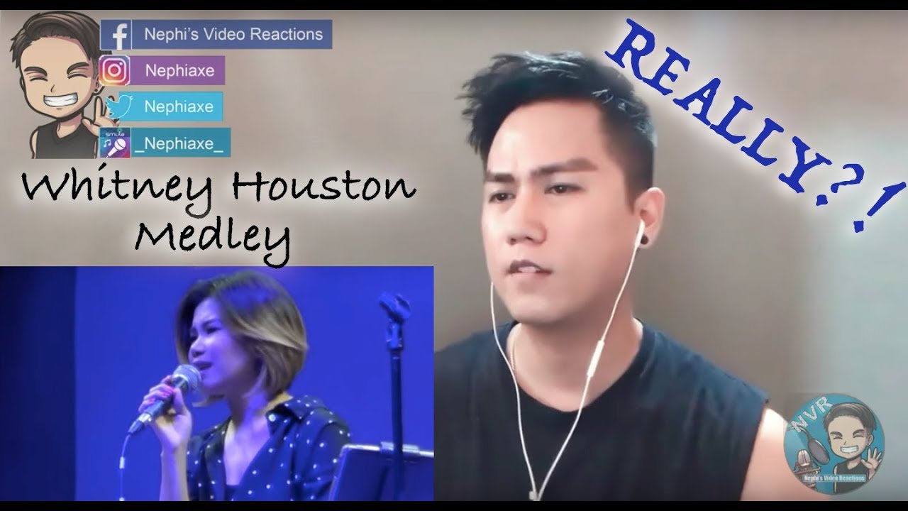 KATRINA VELARDE - Whitney Houston Medley MusicHall Metrowalk | REACTION