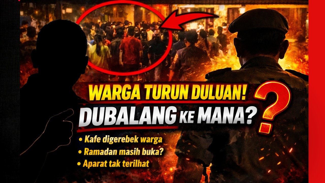 Dubalang Kota Dipertanyakan! Warga Gerebek Kafe, Kenapa Aparat dan Dubalang Tak Terlihat?