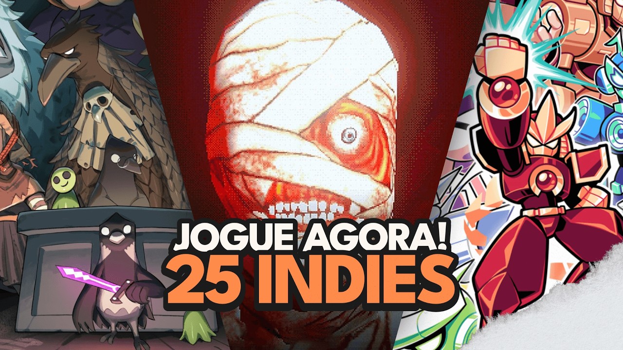 25 JOGOS INDIES que você deveria JOGAR AGORA!