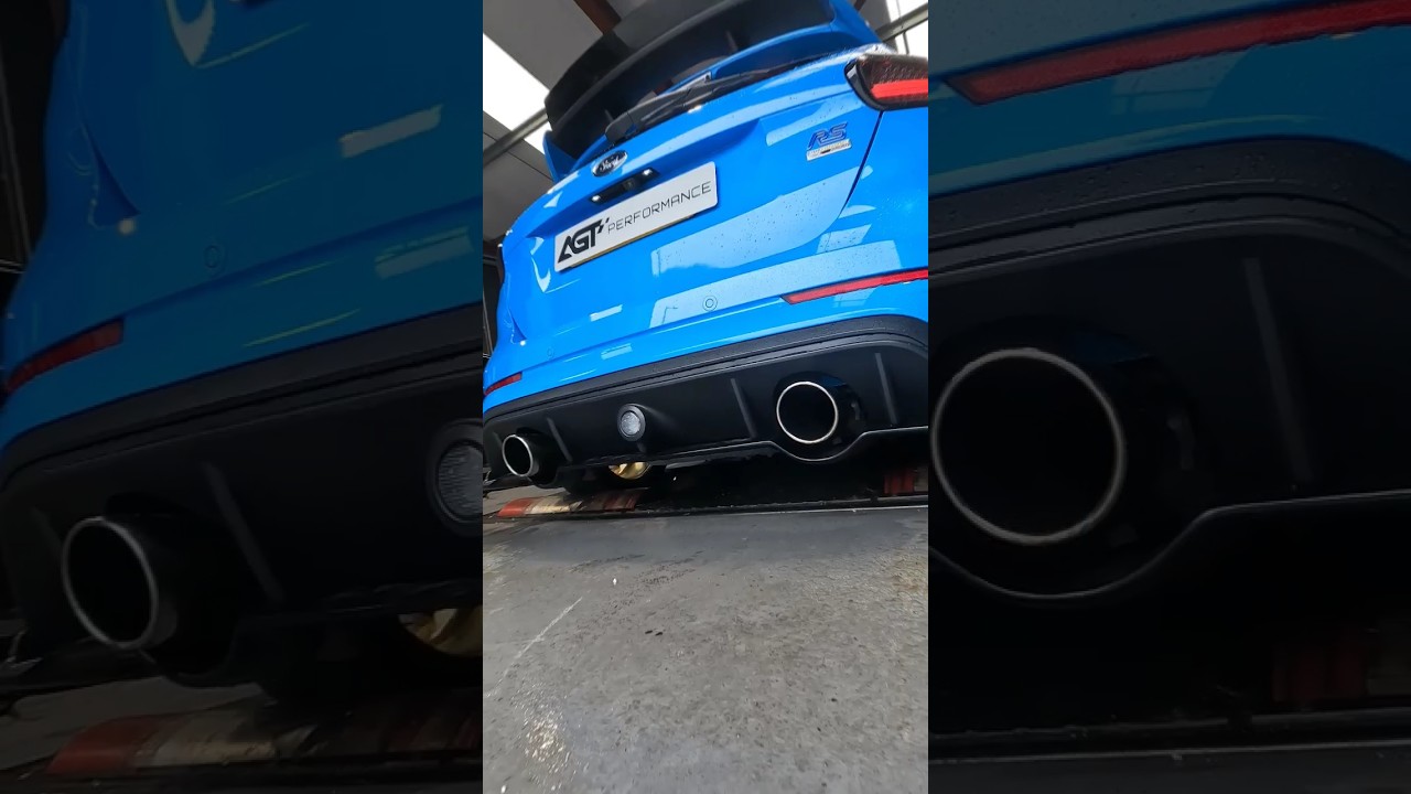 Ford Focus RS in for Performance M Stage 1software upgrade 383bhp 📈 Maha Dyno tested. 