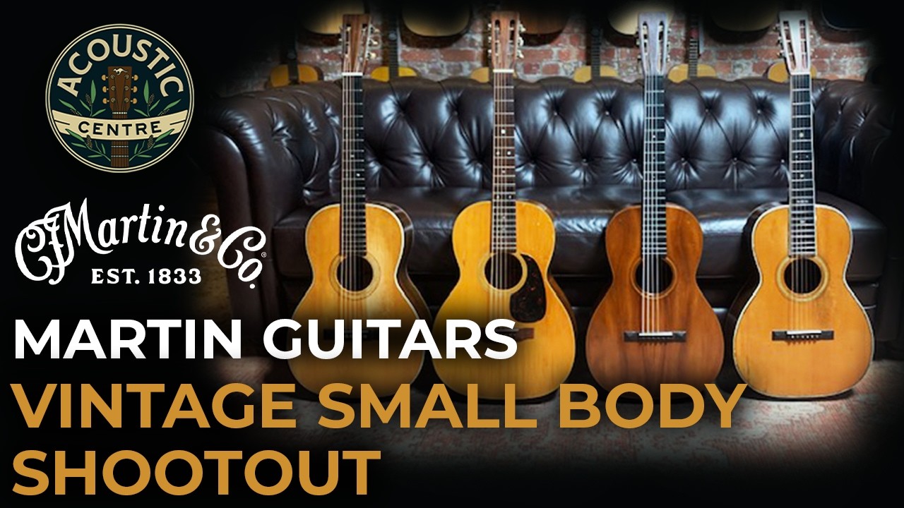 New And Noteworthy - 6 Feb 2026 - Four Vintage Martin Small Bodies. 
