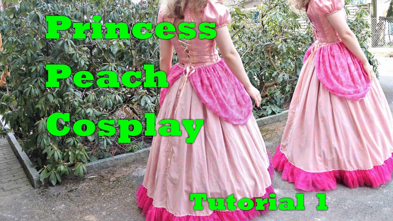 Princess Peach Cosplay | Kostüm Tutorial | Rock nähen ohne Schnittmuster