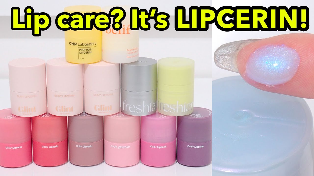 NEW lip care product 💋 Have you heard of LIPCERIN ? | CODEGLOKOLOR, GLINT, FRESHIAN, CNP, BELIF
