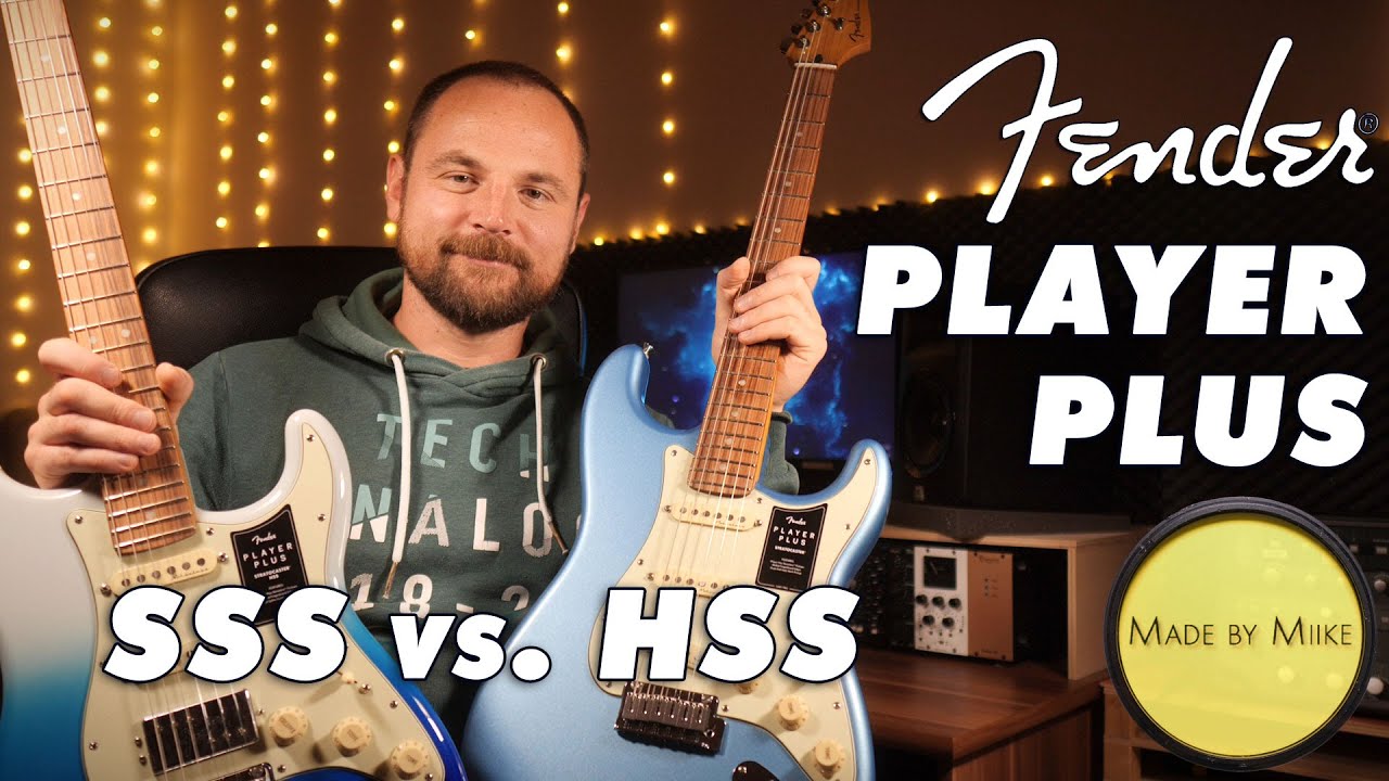 Сравнение тембров SSS и HSS (на Fender Player Plus)