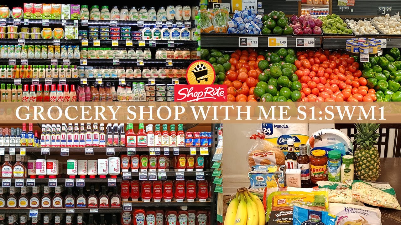 SHOP WITH ME | GROCERY SHOP WITH ME | GROCERY HAUL | SHOPRITE GROCERY SHOPPING
