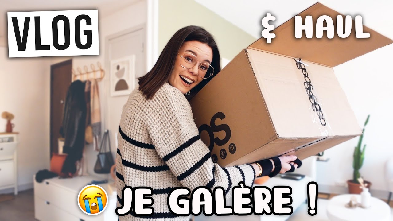VLOG • C’est la galère + haul Asos !