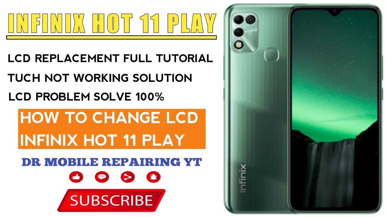 infinix hot 11 play lcd replacement|2023