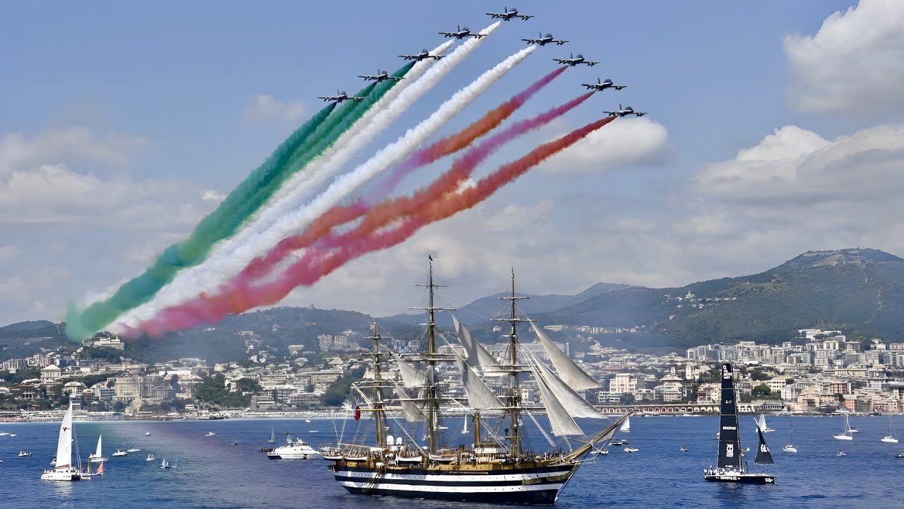 Nave Vespucci: da Genova rotta verso il Mondo