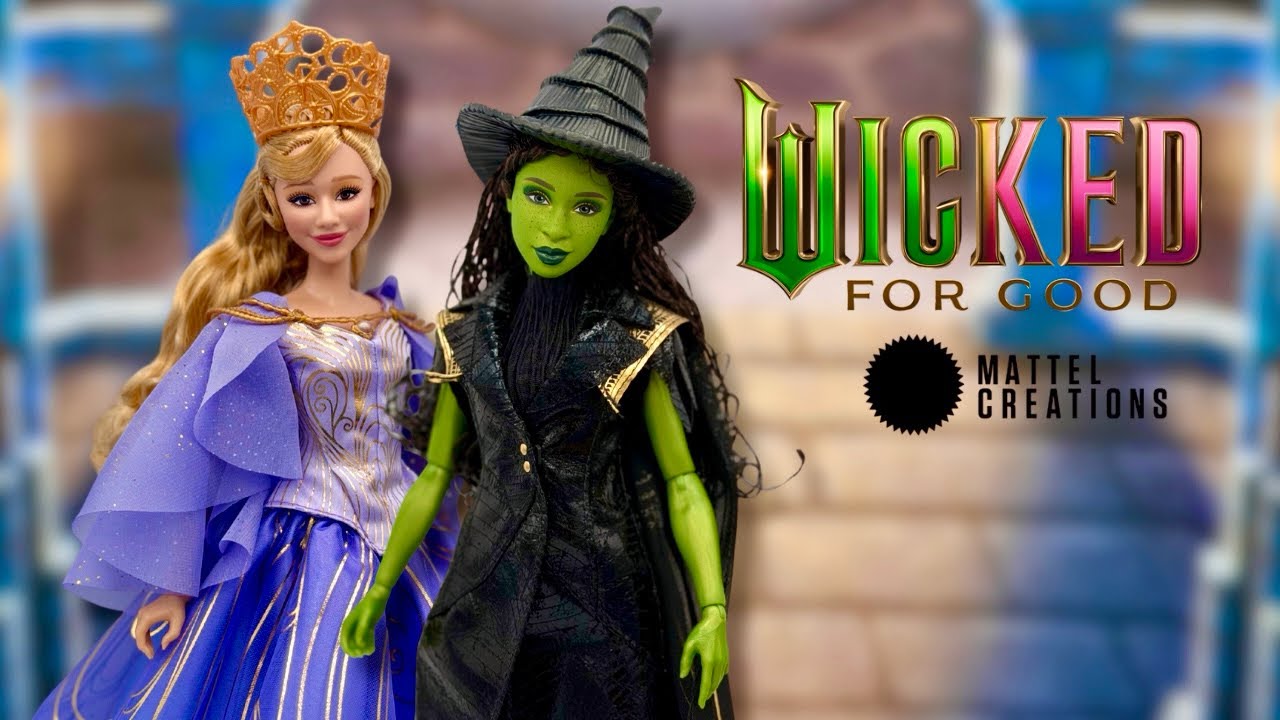 Обзор коллекционных кукол Wicked For Good Glinda & Elphaba Forever Changed Musical Remembering