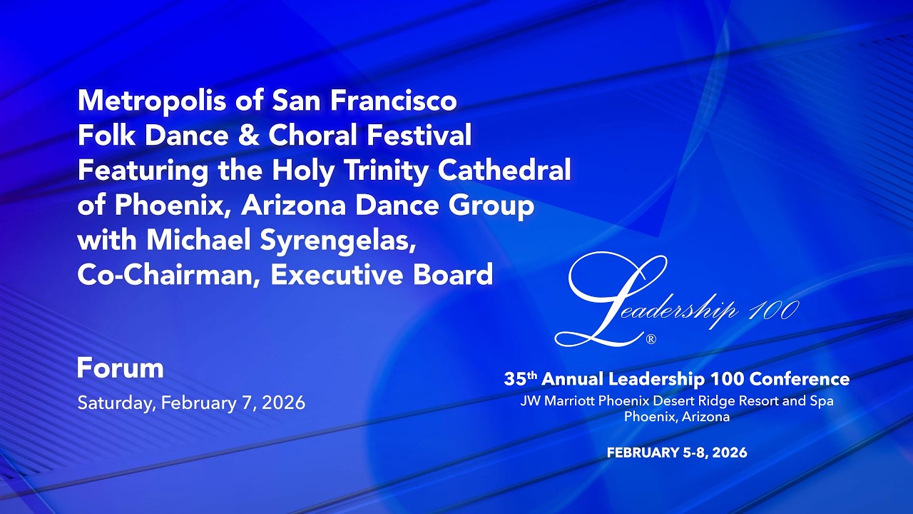 Presentation by The Metropolis of San Francisco Folk and Dance  & Choral Festival