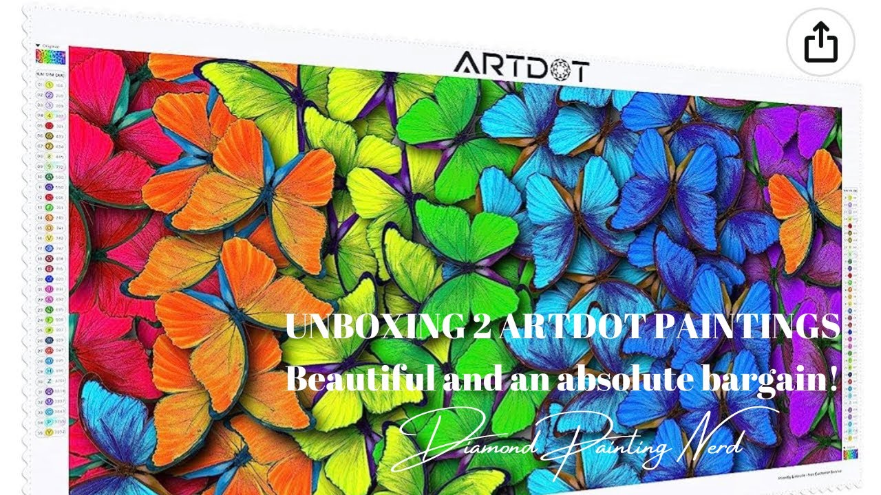 ARTDOT KIT UNBOXING | AMAZON BARGAIN FIND (BE QUICK!) | DIAMOND PAINTING NERD
