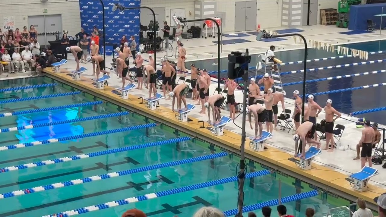 Men's 4x100 Freestyle Relay Heat 2 | 2026 ACC Swimming & Diving Championships