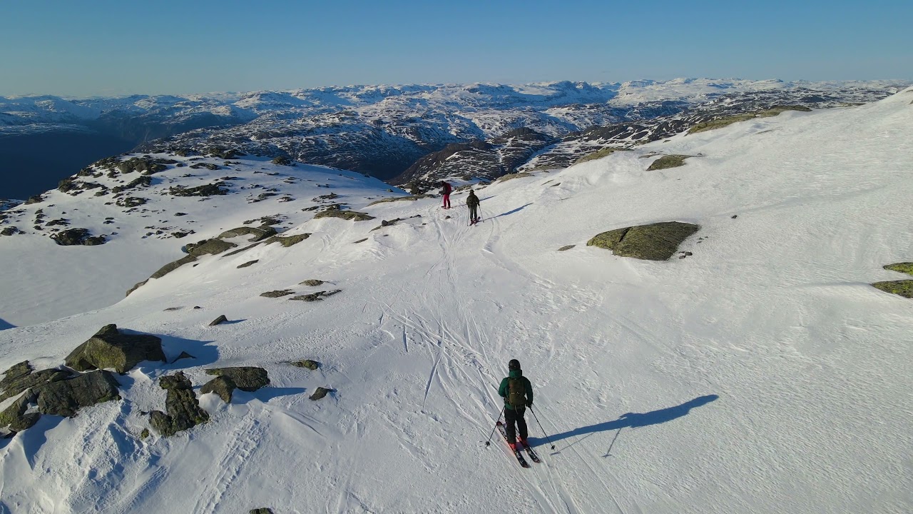 Snønuten, Suldal. DJI Mavic Air 2 Active Track