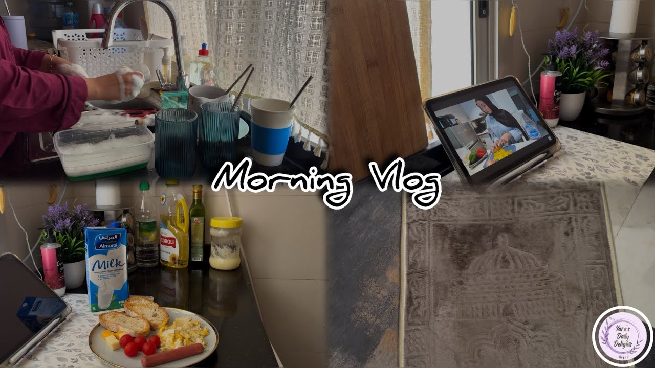 Morning Vlog 🤍💛
