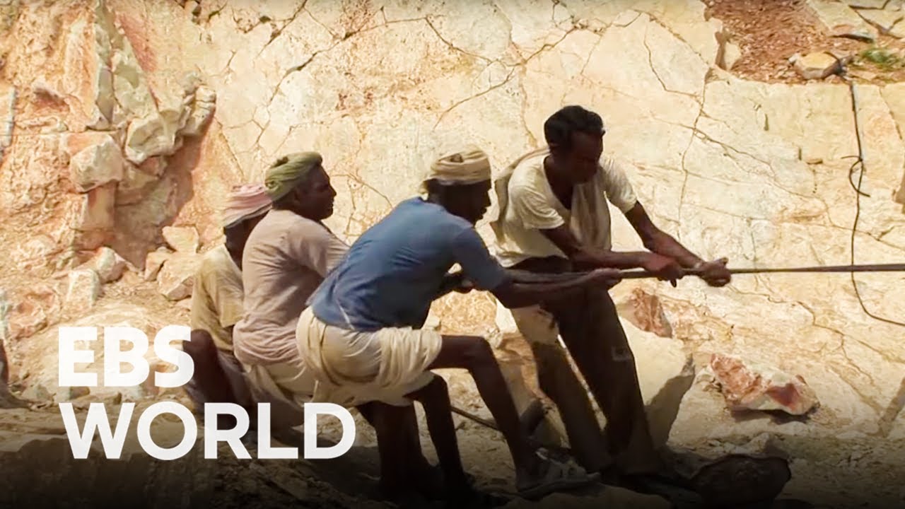 (ENG SUB) Making the World's Best Marble | Gift of Gods, Marble Mine in Makrana, India