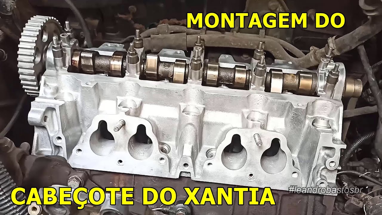 Montagem do Cabeçote do Xantia 2.0 8V Motor XU10J2C Citroen/Peugeot