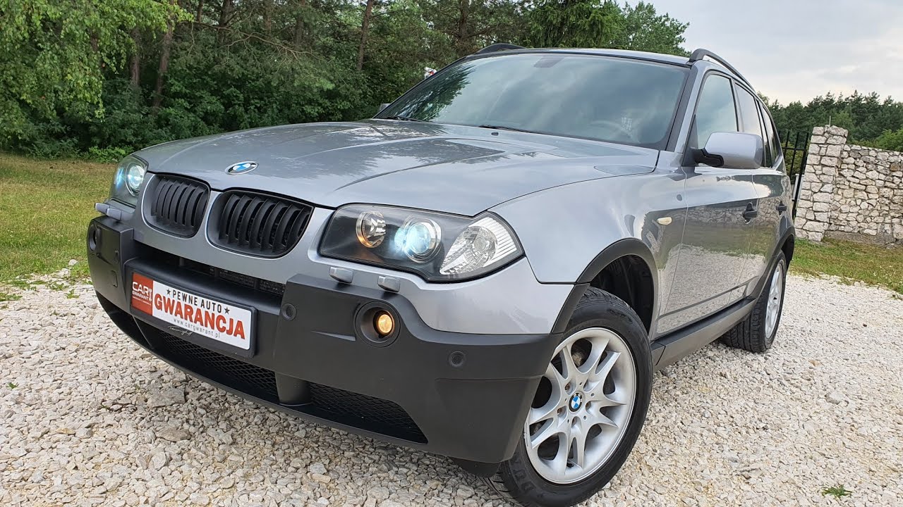 BMW X3 e83 2005 2.0d M47 150KM X-Drive 4x4 Shadow Line Prezentacja Samochodu