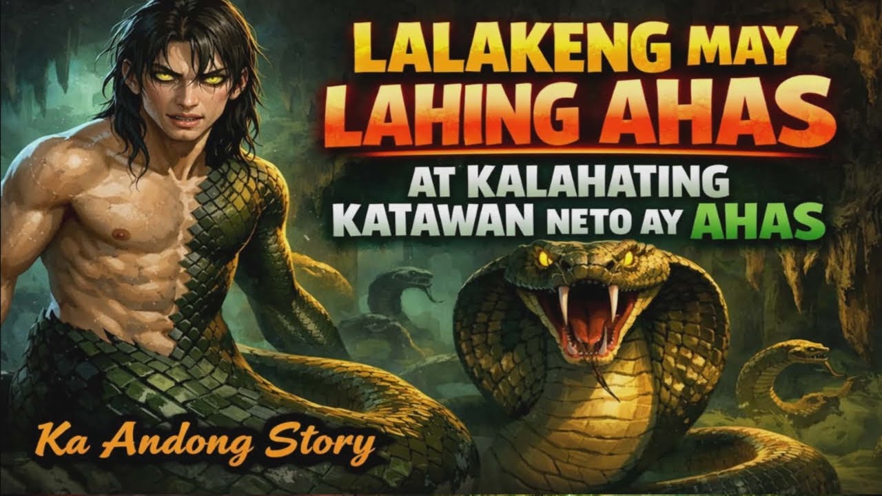 ISANG LALAKENG MAY LAHING AHAS AT ANG KALAHATING KATAWAN NITO AY AHAS