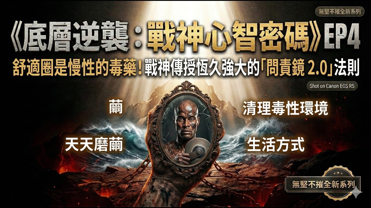 底層逆襲：戰神心智密碼 EP4 - 舒適圈是慢性的毒藥！戰神傳授恆久強大的「問責鏡 2.0」法則