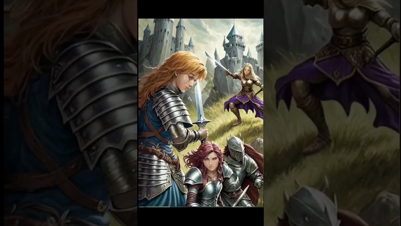 Female Characters in Epic Animated Adventures #ai #deforumstablediffusion #animation #edit #shorts