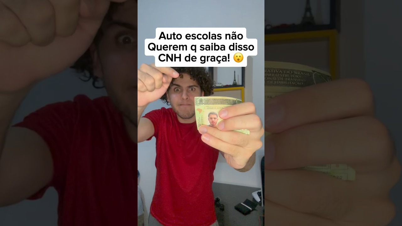 Como solicitar a CNH gratuita no programa CNH Social!