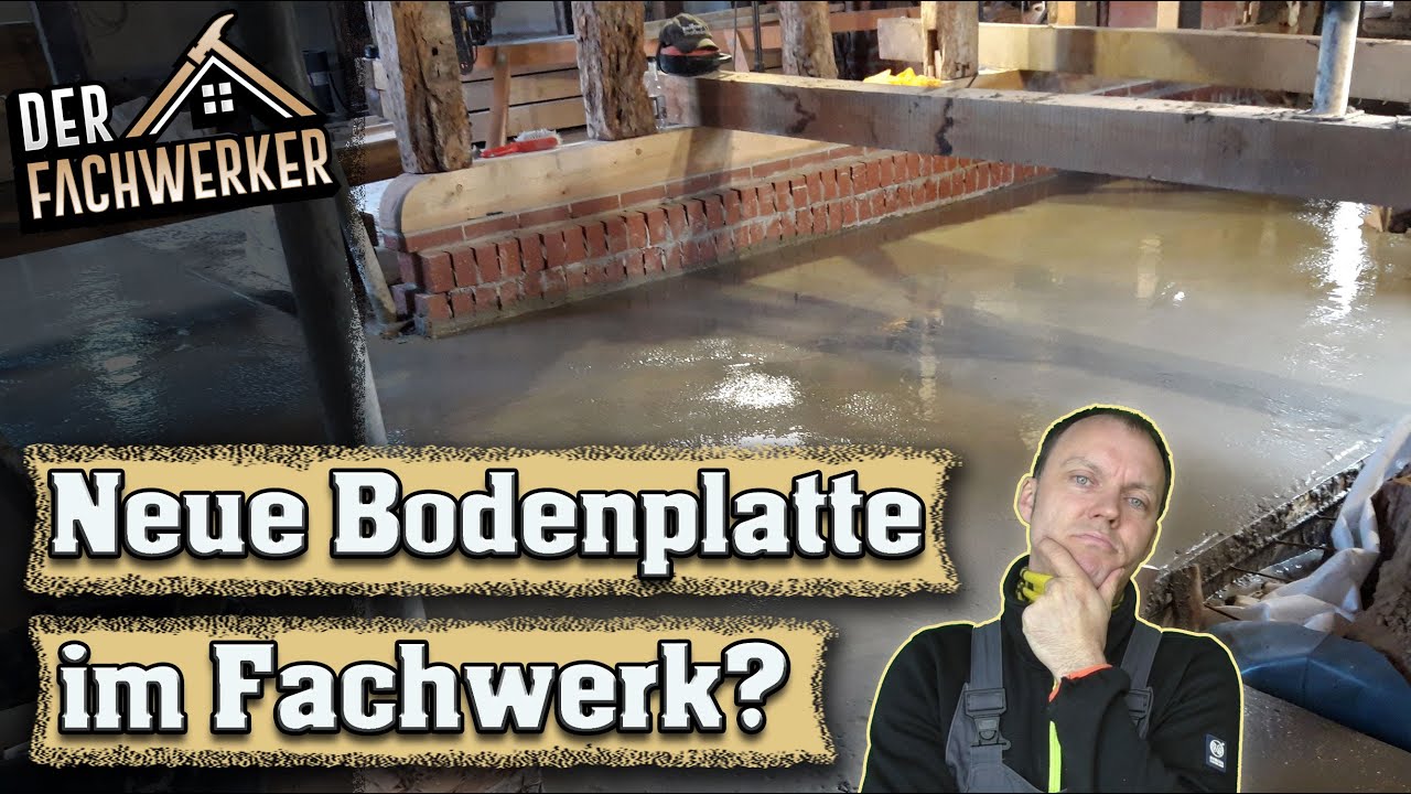Was kostet eine Bodenplatte in einem Fachwerkhaus?
