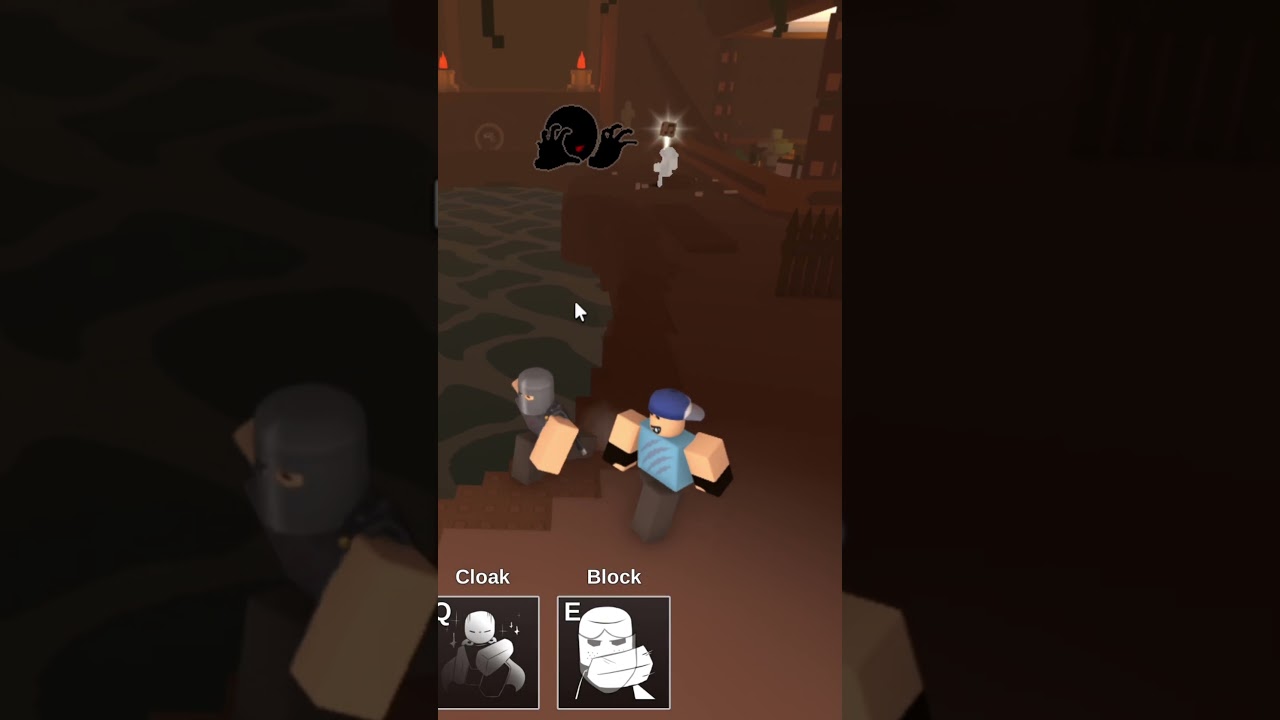 when evil scary is helpful 🥹 (civilian edition) - DOD Clips #roblox #dieofdeath #dod