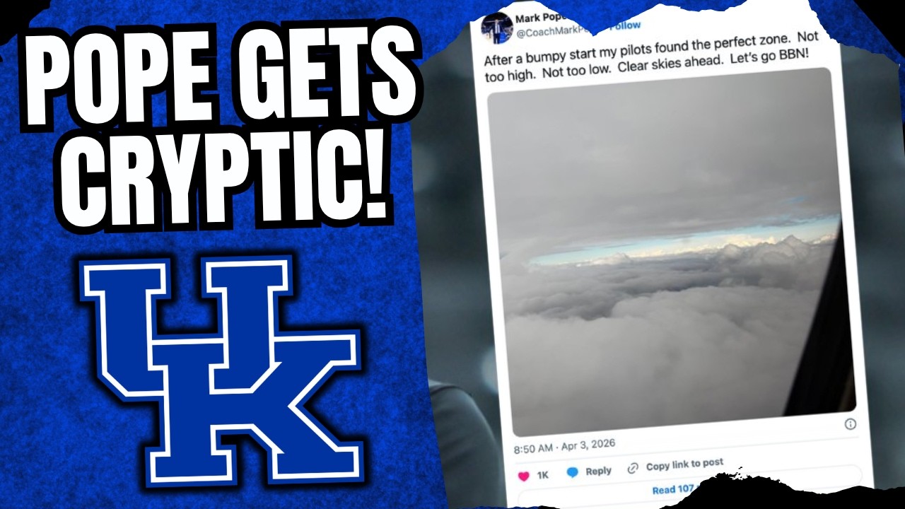 Главный тренер &laquo;Кентукки&raquo; Марк Поуп прервал месячное молчание в Твиттере загадочным сообщением из...