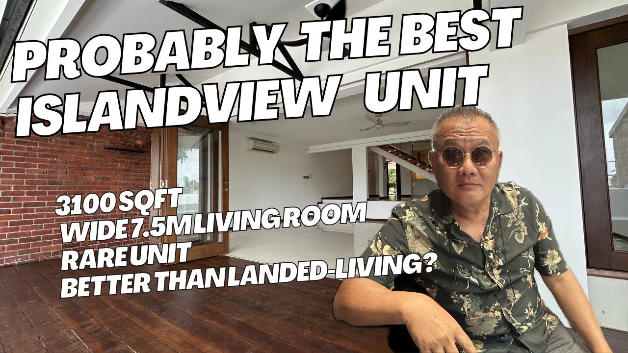Uncle Seb Reveals: Rare 3100sqft Island View Condo | Landed Lifestyle in SG